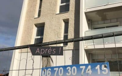 Nettoyage, hydrofuge et enduit pierre pour façade extérieure