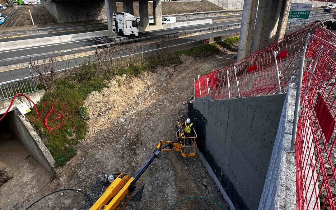 Début de travaux 1200m2 pour la DREAL 42 via EIFFAGE GC