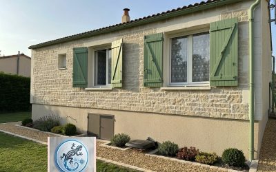 Avant / Après : Métamorphose de Façade en Enduit Sculpté pierre | IMIPIERRE