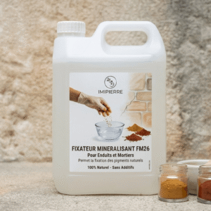 FM 26 produit de fixation de teinte et de durcissement sous différents conditionnements de 1 à 10litres pour boutique en ligne IMIPIERRE